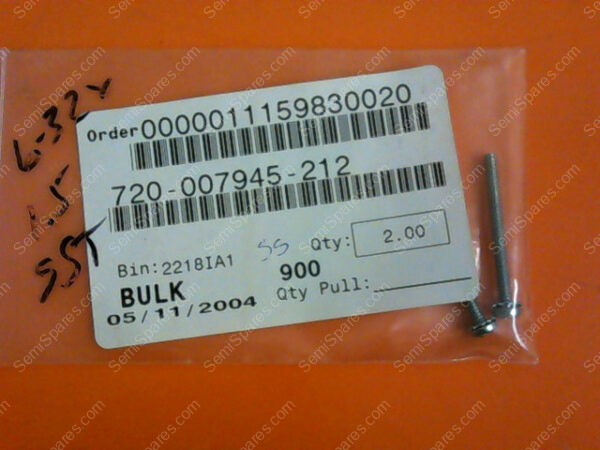 720-007945-212 | SCREW,PN HD,6-32 X 1.50LG,SST - Image 2