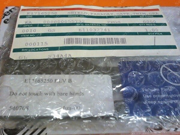 GH-0390-00 | SHIELD, FARADAY, GATE, THIN, GRA
