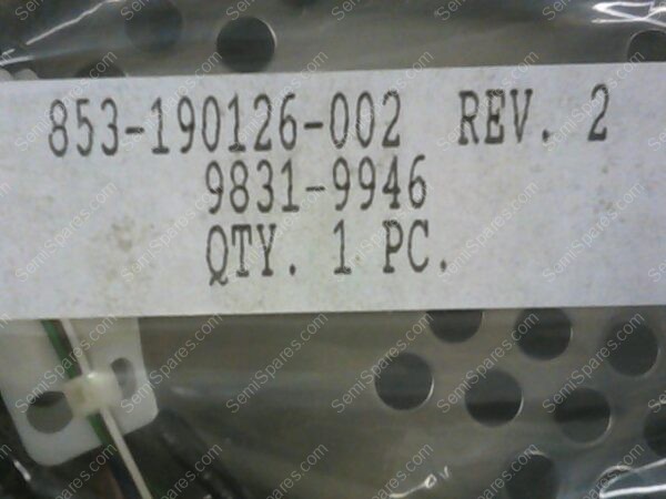 853-190126-002 | ASSY,CA,KYBD/TRKBL,PYLON,SMIF