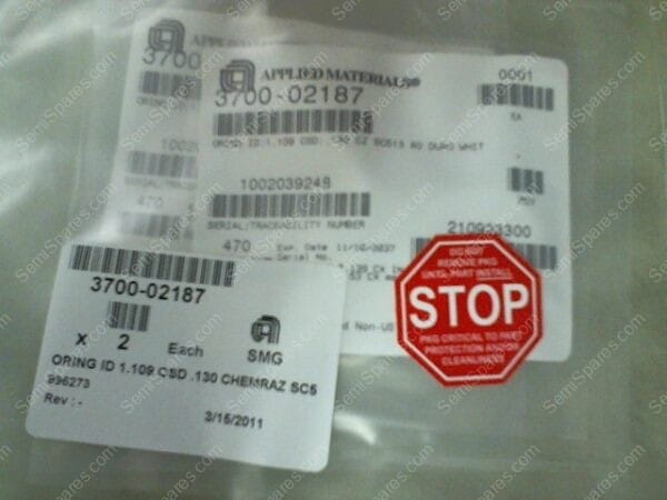 3700-02187 | O-RING ID 1.109 CSD.130 CHEMRAZ SC5