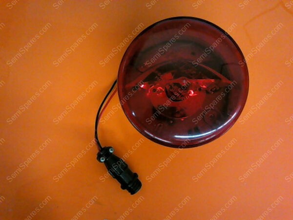 SKH-24E | PATLITE SKH-24E RED BEACON WARNING LIGHT 24 VDC BULB 24V 10W - Image 2