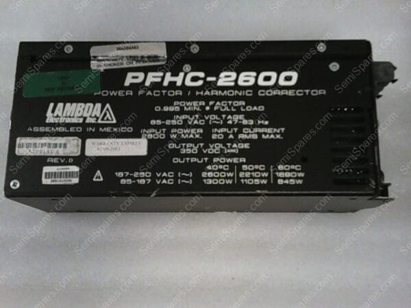 PFHC-2600 | POWER FACTOR HARMONIC CORRECTOR - Image 2