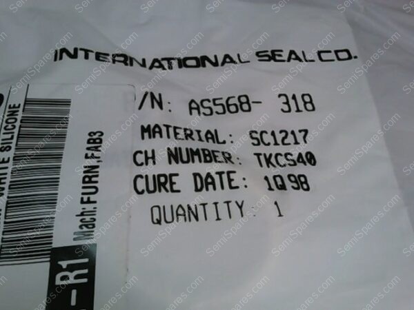 OR-2318-43 | O RING SC1217 HIGH TEMP WHITE SILICON - Image 2