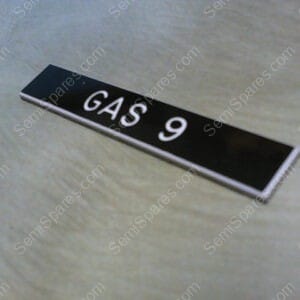 GAS 9 | 2 IN. GAS 9  SMALL LABELS