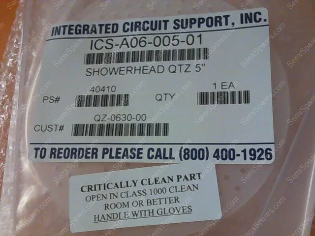 QZ-0630-00 | SHOWERHEAD,A06-005-01,QUARTZ - Image 2