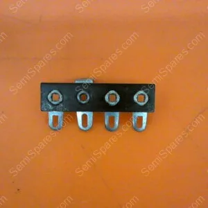673-001075-001 | TERMINAL  STRIP 4 POS 3/8 CTRS