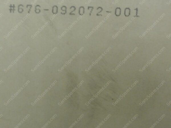 676-092072-001 | ACTUATOR, STEPPER MOTOR