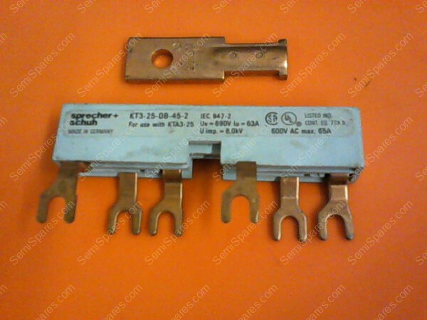 KT3-25-DB-45-2 | SPRECHER+SCHUH SUPPLY BLOCK KT3-25-DB-45-2 COMPACT BUSBAR - Image 4