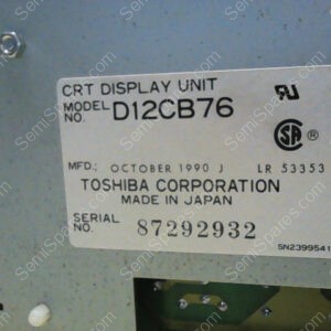 VT12A-C1 | VT12A-C1 LCD MONITOR FOR TOSHIBA CRT