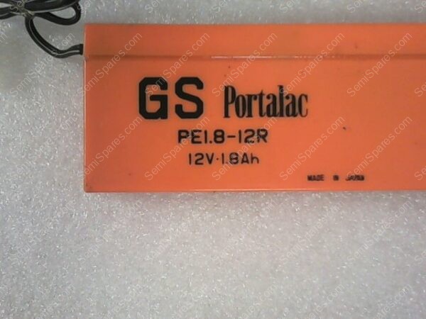 PE1.8-12R | REPLACEMENT BATTERY, 12V.1.8AH
