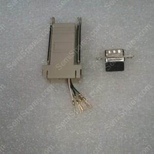 AT-ADTR-DB9M | DB9 MALE TO RJ12 JACK MODULAR ADAPTER KIT - 6 CONDUCTOR