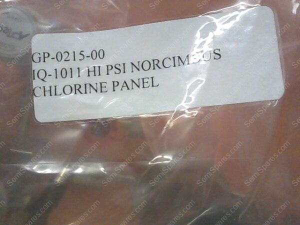 GP-0215-00 | HI PSI, NORCIMBUS CHLORINE PANEL, P/N IQ-1011 - Image 3