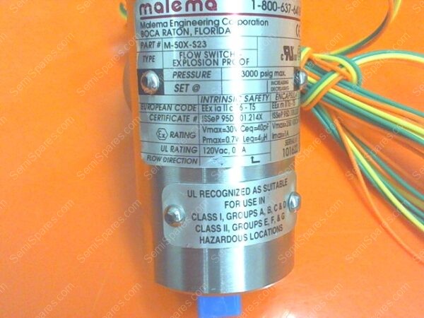 M-50X-S23 | MALE MA,FLOW SWITCH EXPLOSION PROOF