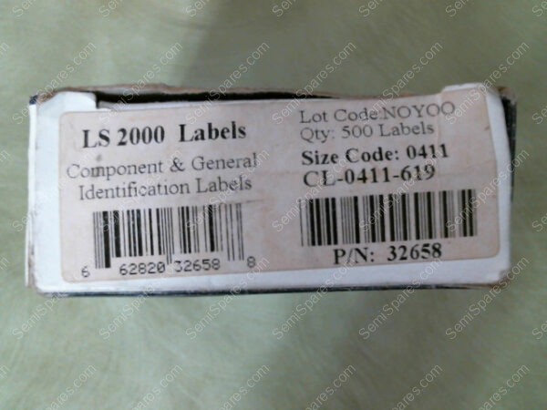 CL-0411-619 | BRADY LS 2000 LABELS PN/CL-0411-619 - Image 2
