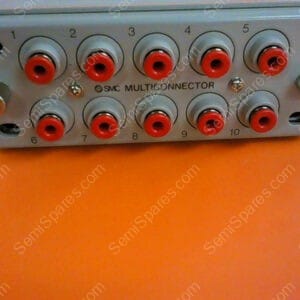 KDM10-01 | SMC KDM10-01 PBT MULTI-CONNECTOR FOR TUBING, 1/4" TUBE OD, 10 CONNECTING TUBES