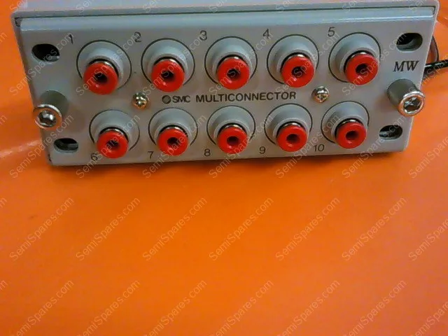 KDM10-01 | SMC KDM10-01 PBT MULTI-CONNECTOR FOR TUBING, 1/4" TUBE OD, 10 CONNECTING TUBES