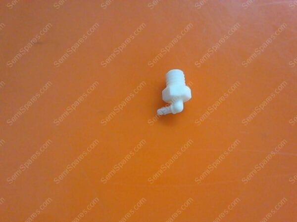 BF-0735-00 | BARB,XL230-1,1/8"TO#10-32,WHITE NYLON,1 BAG OF 59 UNITS EACH - Image 2