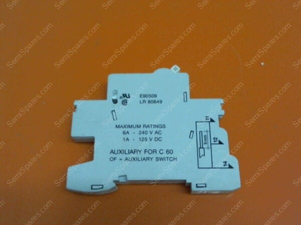 E90509 | AUXILIARY SWITCH FOR C 60 CIRCUIT BREAKER - Image 2