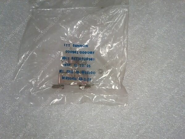 020961-0000MF | D-SUB MIL SPEC CONNECTORS