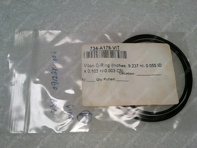 #154 Buna-N 70 O-Ring – 3-3/4" ID X 3-15/16" OD X 3/32" Thick – American Made – Single