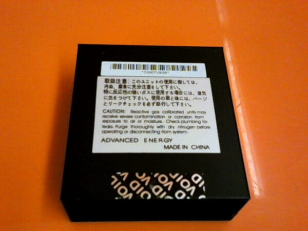 FC-7800CU | AERA FC-7800CU MFC MASS FLOW CONTROLLER S/N C050713028 - Image 3