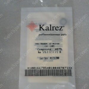 A5-568A | O-RING, ID, .299, CSD, .103 KALREZ, 4079, 75DURO, BLK