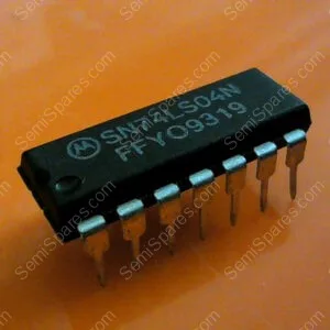 SN74LS04 | SN 74LS04 HEX INVERTER = DL004D SN74LS04N