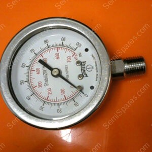GA-2460-00 | WINTERS GAUGE,STAINLESS W'/DAMPNER,P824Z,2.5"