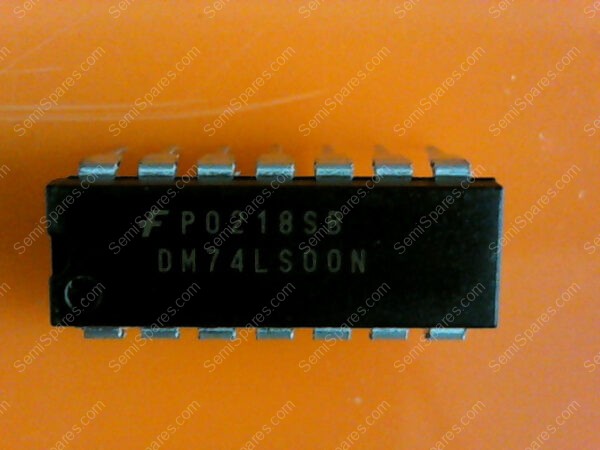 DM74LS00N | IC GATE NAND 4CH 2-INP 14DIP