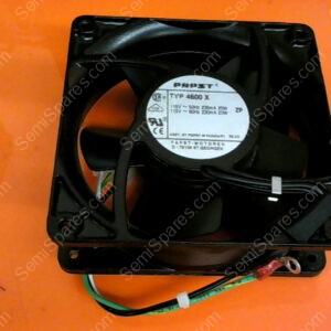 TYP-4600-X | PAPST FAN, TYP 4600 X, AXIAL FAN 115VAC 50HZ 235MA 20W 115VAC 60HZ 230MA 20W