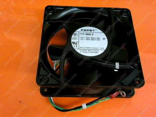 TYP-4600-X | PAPST FAN, TYP 4600 X, AXIAL FAN 115VAC 50HZ 235MA 20W 115VAC 60HZ 230MA 20W