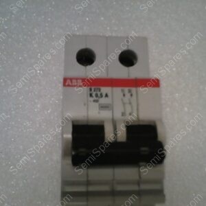 S272-K0.5 | CIRCUIT BREAKER, 2-POLE, 0.5A/480VAC