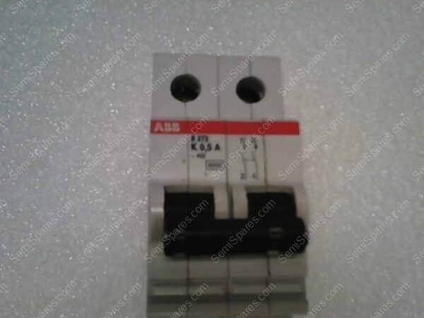 S272-K0.5 | CIRCUIT BREAKER, 2-POLE, 0.5A/480VAC