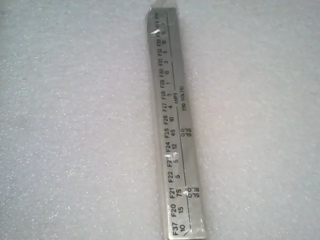 785-017227-002 | LABEL, FUSE PANEL