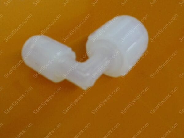 TE-5270-00 | UE12-6FN-3, FITTING,PFA 3/4X3/8 FLARE EL