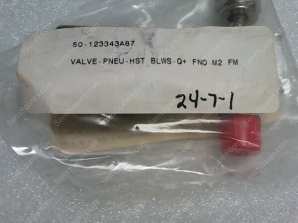 50-123343A87 | VALVE-PNEU-HST BLWS-Q+ FNO M2 FM, PARENT PART NUMBER: WA-091386D62