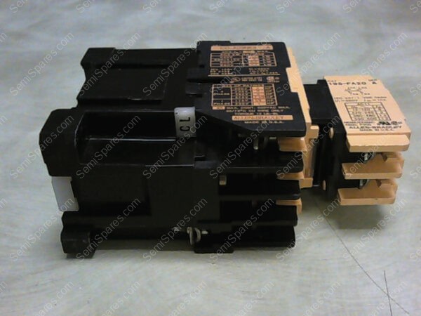 100A09NH3 | ALLEN BRADLEY 100-A09NKS SER A RELAY 195-FA20 SER A CONTACT BLOCK - Image 3