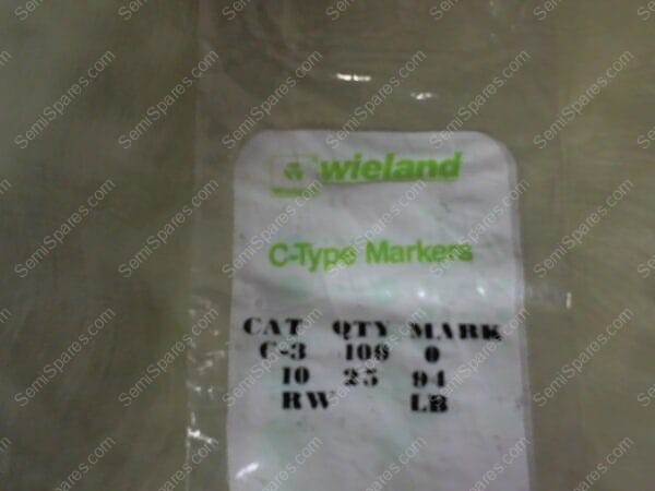 93-0012-00 | WIELAND C-TYPE MARKERS - Image 3