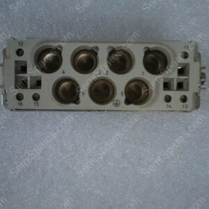 HAN K 6/6 | HARTING HAN 6/6 POSITION F INSERT COMBINATION WITH CRIMP