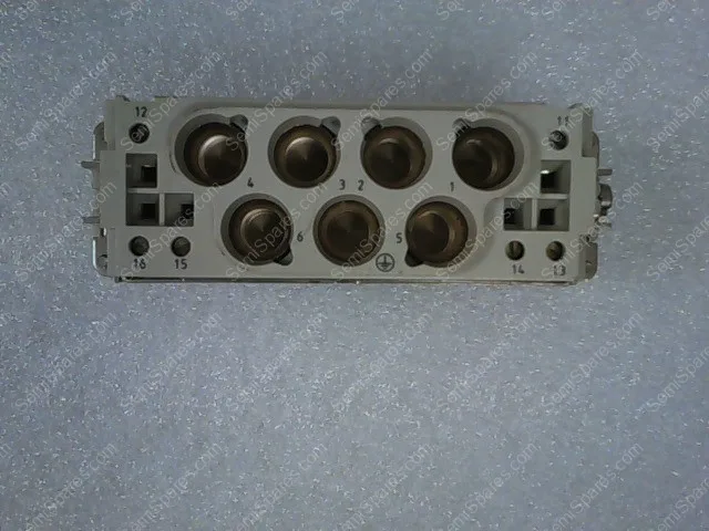HAN K 6/6 | HARTING HAN 6/6 POSITION F INSERT COMBINATION WITH CRIMP