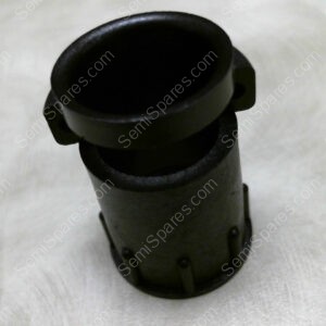 207008-1 | BLACK CONNECTOR BACKSHELL, CABLE CLAMP 3/4-20 UNEF 13