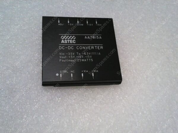 AA7815A | DC-DC CONVERTER VIN:35V TO -63V=IA VOUT:+5V, + 15V POUT(MAX):25 WATTS - Image 2
