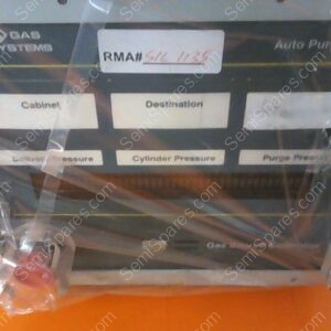 SP-0621-00 | MANIFOLD GAS SOURCE CONTROLLER, AUTO, P/N SIL-1135, PURGE, MOD LNX GSMC, S/N 62212