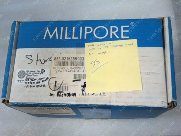 853-021635-003 | ASSY, MANOMETER, LL STRIPPER - Image 3