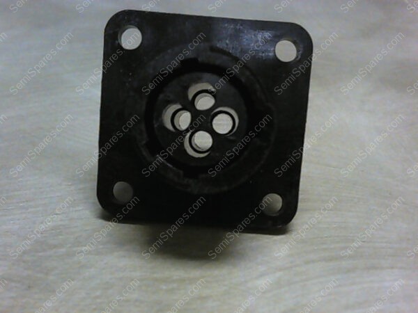 206430-1 | AMP-TE CONNECTIVITY 206430-1 CIRCULAR CONNECTOR, CPC SERIES 1. PANEL MOUNT RECEPTACLE, 4 CONTACTS, THERMOPLASTIC BODY - Image 2