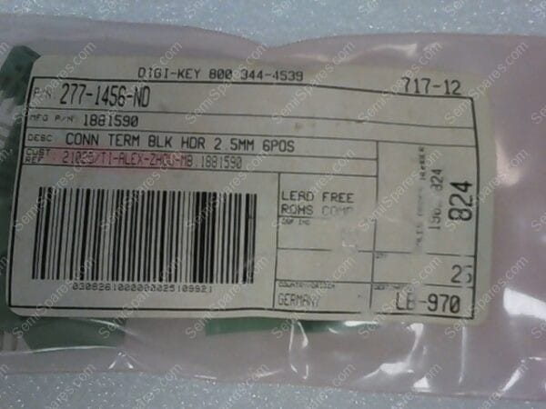 1881590 | CONN TERM BLK HDR 2.5MM 6POS - Image 2