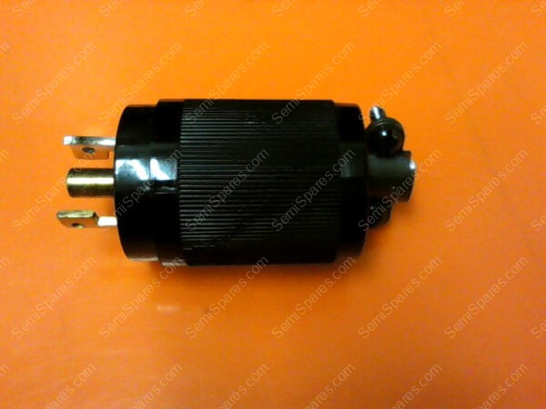 HBL7594 | HUBBELL HBL7594 - ML-2P MIDGET TWIST-LOCK MALE PLUG, 15A/125V 3-WIRE GROUNDING