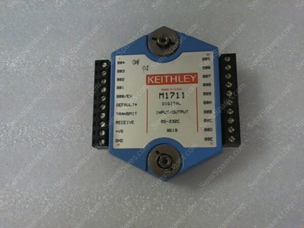 M1711 DIGITAL | KEITHLEY M1711 DIGITAL INPUT/OUTPUT RS-232C 9619