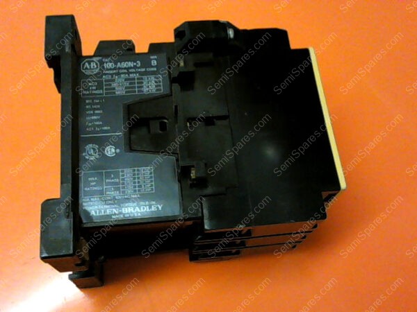 100-A60N*3 | ALLEN BRADLEY CONTACTOR 100-A60N*3, SERIES B, NEMA /EEMAC A600,P300 - Image 2