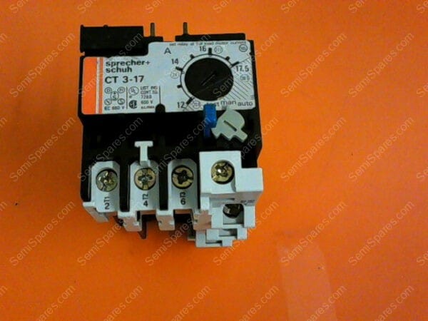 CT 3-17 | SPRECHER SCHUH RELAY - THERMAL - Image 3
